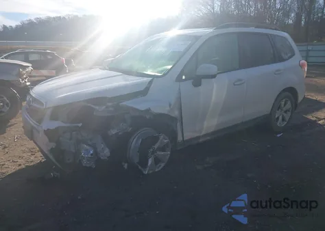 2016 Subaru Forester 2.5I Premium z USA, uszkodzony, nr VIN JF2SJADC4GH531912